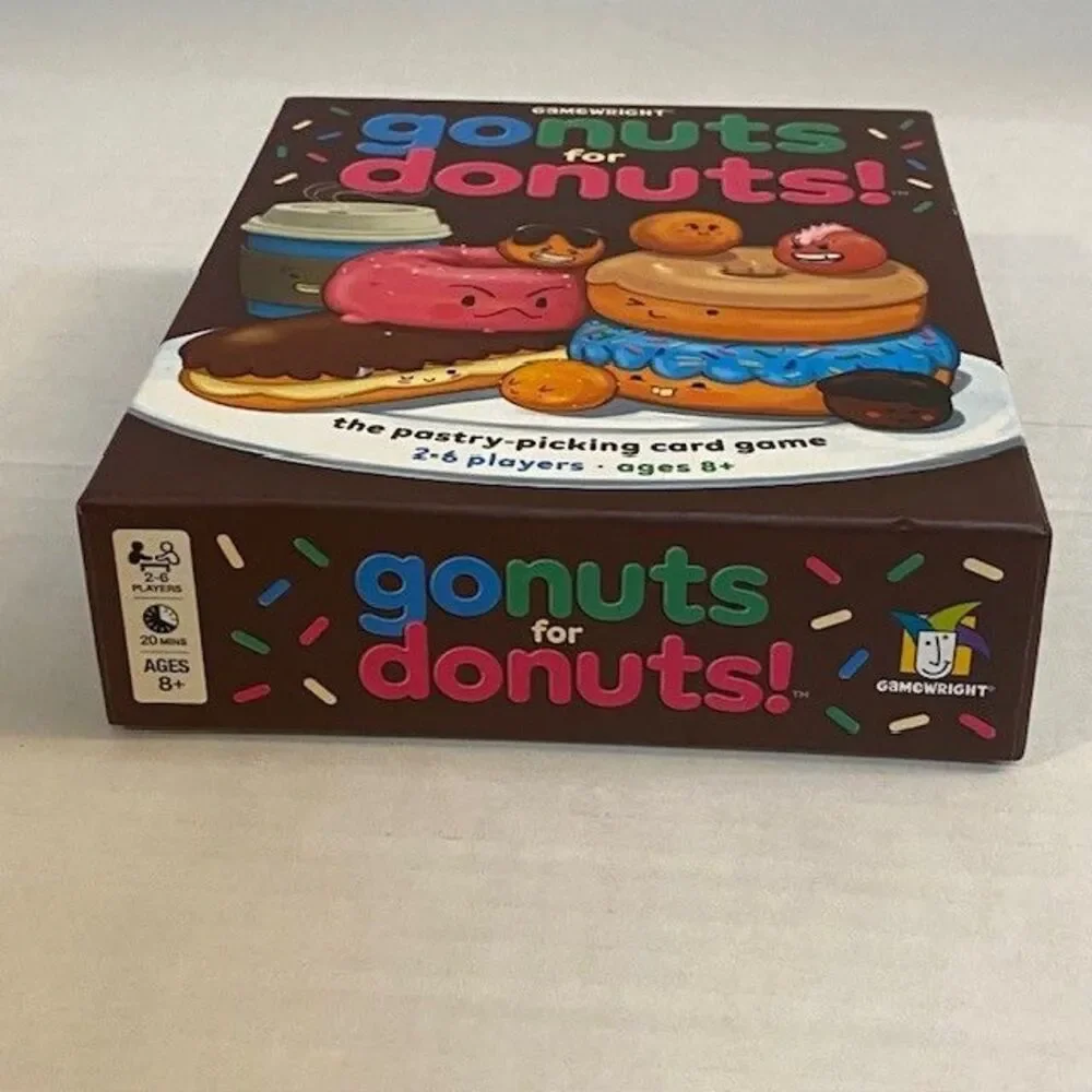 Gonuts for Donuts Board Card Game Gamewright Out Of Print COMPLETE